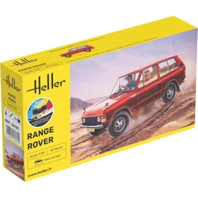 Afbeelding van 1:43 Heller 56181 Range Rover Auto Starter Kit Plastic Modelbouwpakket