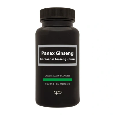 Afbeelding van Panax Ginseng 500mg 60 caps.
