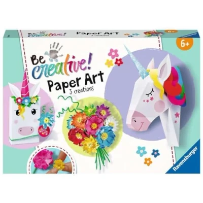 Afbeelding van Ravensburger BeCreative papierkunst Eenhoorn