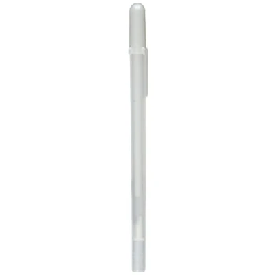 Afbeelding van Sakura 3D Glaze gelpen 0.8mm schrijfbreedte wit