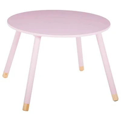 Afbeelding van Atmosphera Kids Kindertafel Rond D60x43 cm Roze