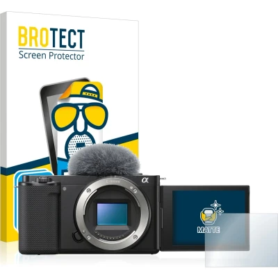Afbeelding van BROTECT Screenprotector voor Sony Alpha ZV E10 Folie Beschermfolie matte (2 Stuks)