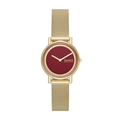 Afbeelding van Skagen dames Signatur Lille horloge SKW3117 in de kleur Goud