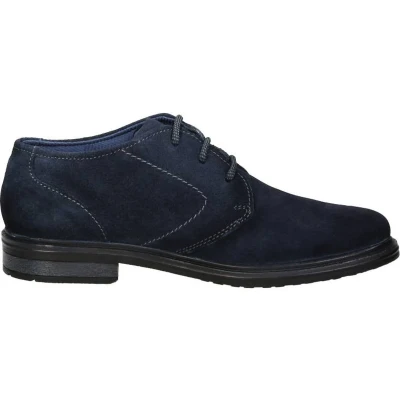 Afbeelding van Bugatti Ruggiero Comfort Evo Veterschoenen Hoog Blauw Maat 40