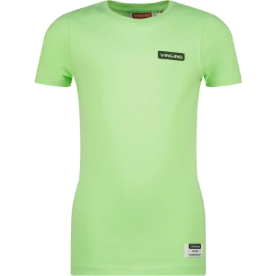 Afbeelding van Vingino Basic tee Jongens T shirt Faded blue