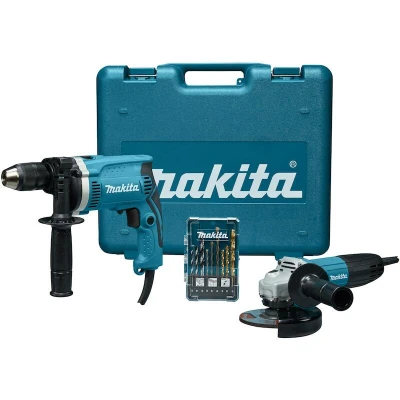 Afbeelding van Makita DK0050X1 Combiset HP1631 + GA5030R 230V in Koffer