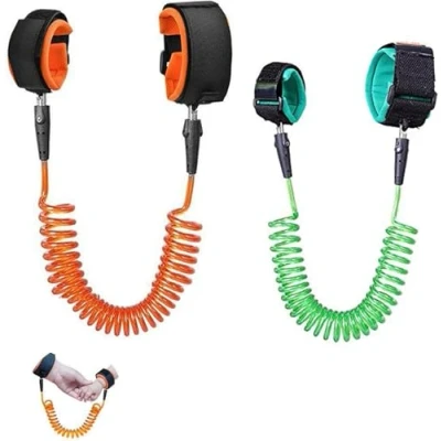 Afbeelding van Locisne 2 stuks anti verlies riemen voor baby&#039;s en kinderen, veiligheidsharnas reisharnas (1,8 m + 2,5 m)