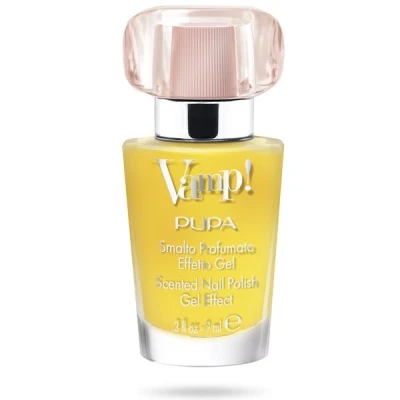 Afbeelding van Pupa Scented Nail Polish geparfumeerde gel nagellak Pastel tint Yellow Geel