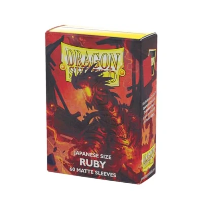 Afbeelding van Dragon Shield Small Sleeves Japanse matte robijn &#039;Geledar&#039; (60 hoezen)