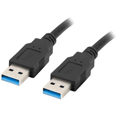 Afbeelding van USB kabel Lanberg CA USBA 30CU 0010 BK 1 m