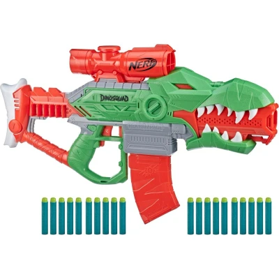 Afbeelding van Nerf Dinosquad Rex Rampage Blaster + 20 Darts