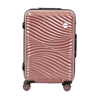 Afbeelding van Biggdesign Moods Up Koffer Bagage, Groot, Roségoud, 28 Inch