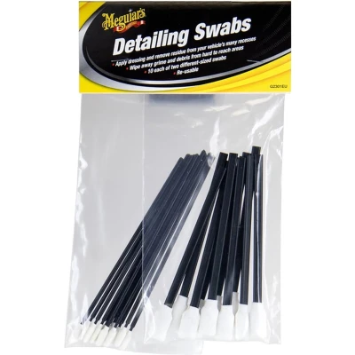 Afbeelding van Meguiar&#039;s Detailing Swabs Pluisvrije Wattenstaafjes voor Moeilijk Bereikbare Plekken