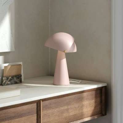Afbeelding van Tafellamp Align met kantelbare kap, roze