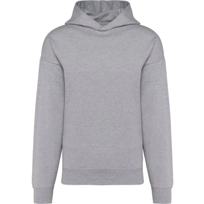 Afbeelding van Kariban Oversized fleece sweater met capuchon K4018 Oxford Grey