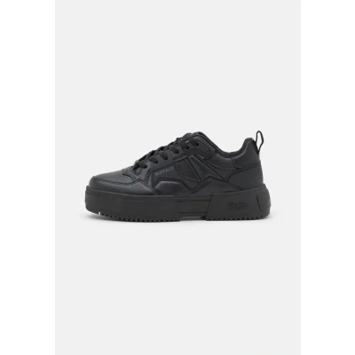 Afbeelding van Buffalo Sneakers laag, Dames, Maat: 36, Black Hoogwaardig imitatieleer