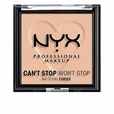 Image de NYX Professional Makeup Can&#039;t Stop Won&#039;t Mattifying Poudre Light medium 6 grammes