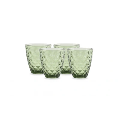 Afbeelding van Salt &amp; Pepper Prisma glazen 22cl groen set4