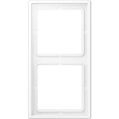 Afbeelding van JUNG LS990 afdekraam 2 voudig sneeuwwit mat LS982WWM
