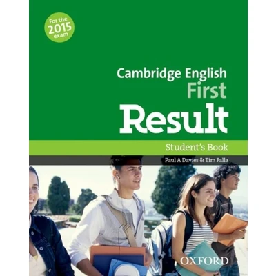 Afbeelding van Cambridge English: First Result: Student&#039;s Book