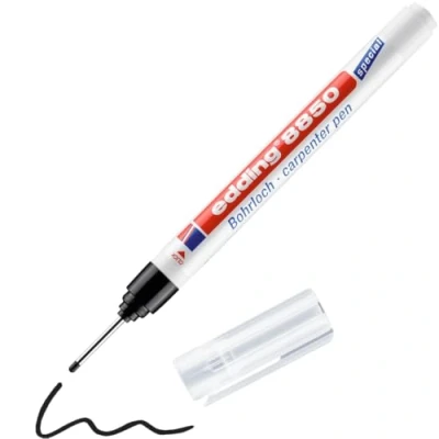 Afbeelding van Edding E 8850 Timmermanspen, zwart timmermanspen
