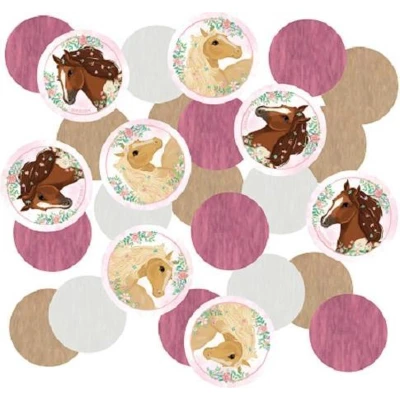Afbeelding van Confetti Beautiful Horses Paarden 14 gram