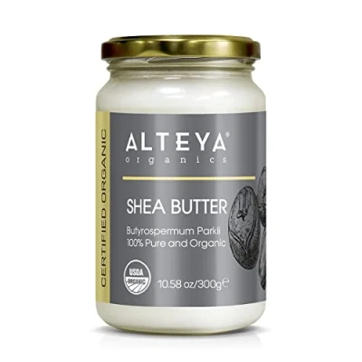 Afbeelding van Alteya Organic sheaboter, 300 g, geraffineerde natuurlijk, puur gecertificeerd, 100% organisch USDA (Butyrospermum Parkii)