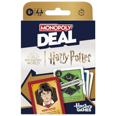 Image de Jeu De Société Monopoly Deal Harry Potter Hasbro Gaming Version en Néerlandais