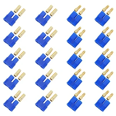 Afbeelding van Vergulde EC3 Connector 10 Sets Mannelijke Vrouwelijke Adapter voor Lipo RC Batterij