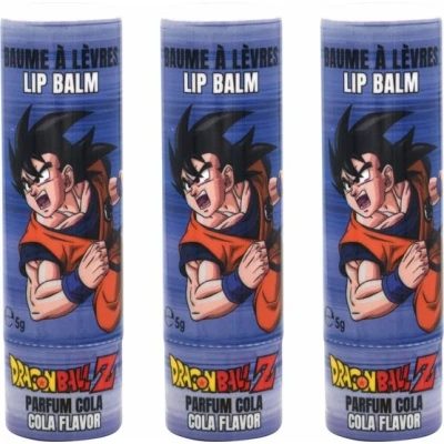 Afbeelding van Dragon Ball Z Lippenbalsem 3 stuks Cola
