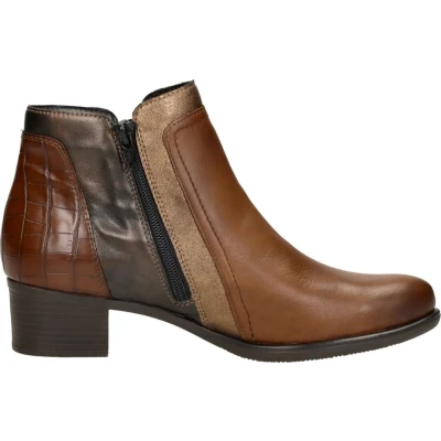 Afbeelding van Remonte Dames Enkellaars R5172 23 Bruin/Combi Maat 37