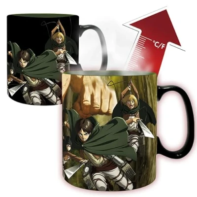 Image de ATTACK ON TITAN MUG HEAT CHANGE 460ML ERENS3