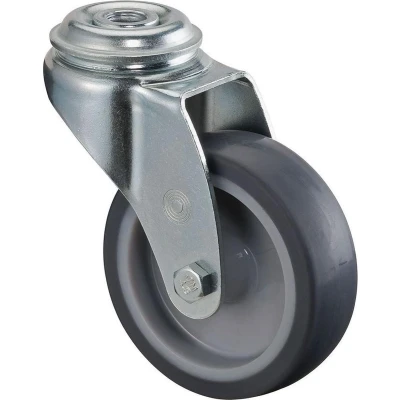 Afbeelding van Bs rollen Apparatenzwenkwiel met bougat rubber band 75mm