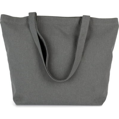 Afbeelding van Kimood Grote ‘K loop’ shopper KI5221 Iron Grey Jhoot