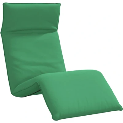 Afbeelding van Ligstoel inklapbaar 175x54x8,5 cm oxford stof groen