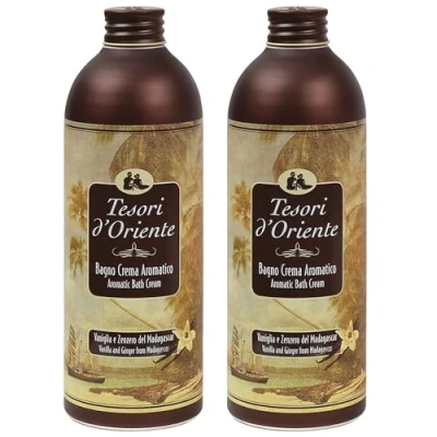 Afbeelding van Tesori d&#039;Oriente Vanille en Gember Badvloeistof 500 ml