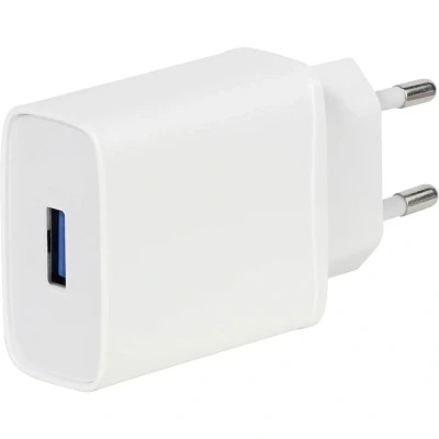 Afbeelding van Vivanco TCVVUSBQC3018W GSM lader Met snellaadfunctie USB A Wit