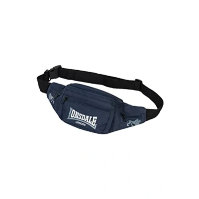 Afbeelding van Lonsdale Heuptas, Maat: One Size, Navy grey white