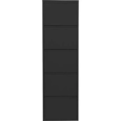 Afbeelding van Schoenenkast Caruso 5 Black (MO)