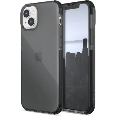 Afbeelding van Raptic X Doria Clear Case voor iPhone 14 Plus, gepantserde cover, grijs