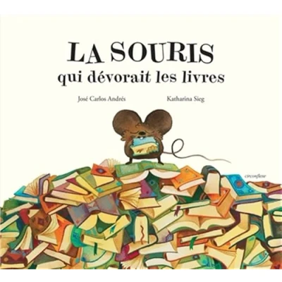 Afbeelding van LA SOURIS QUI DEVORAIT LES LIVRES