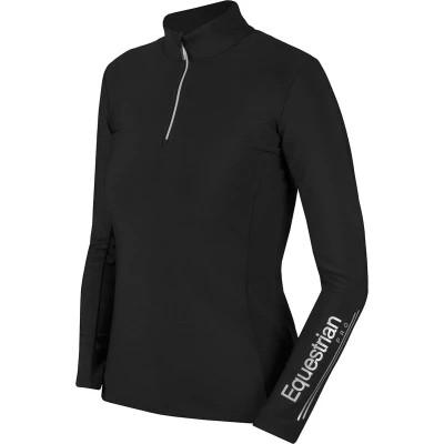 Afbeelding van Horka Trainingsshirt Luxury Zwart/Zilver L