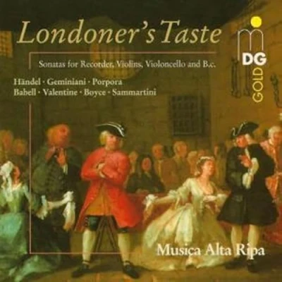 Afbeelding van Musica Alta Ripa Londoner&#039;s Taste (CD)