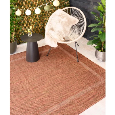 Afbeelding van Buitenkleed Sunset Terracotta 120x170 Cm
