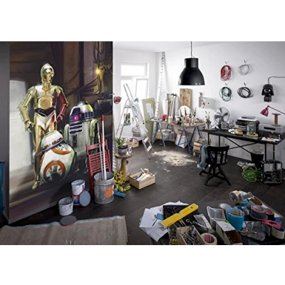 Afbeelding van Fotobehang Star Wars Three Droids