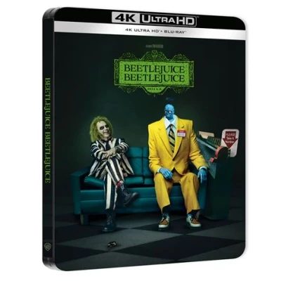 Image de Warner Home Video Beetlejuice Steelbook Edition 4k Ultra Hd Blu ray