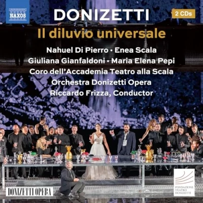 Afbeelding van Nahuel Di Pierro, Enea Scala, Giuliana Gianfaldoni Donizetti &amp; Gilardoni: Il Diluvio Universale (DVD)