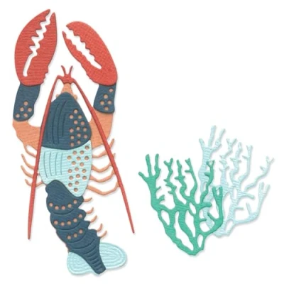 Afbeelding van Sizzix Thinlits Die Ocean Critters (10pcs) (666673)