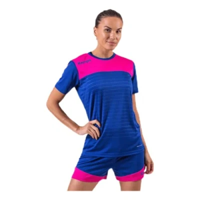 Afbeelding van Kempa Emotion 2.0 Shirt Korte Mouw Dames Electric Lila Magenta Maat XL