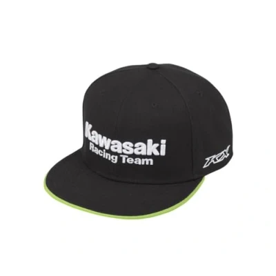 Afbeelding van Kawasaki MXGP 24 Basic Cap zwart, één maat, zwart.